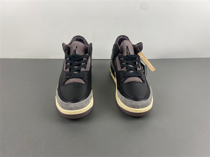 Ma Manière x Air Jordan 3 “Black” AMM  FZ4811-001